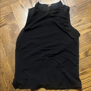 Black Sleeveless Women's Top